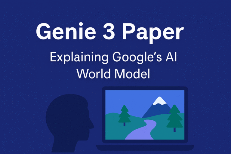 Genie 3 Paper