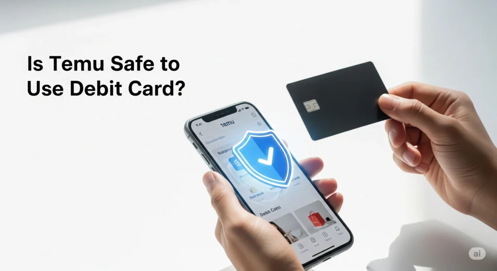 Is Temu safe to use debit card
