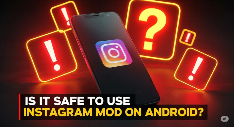 Is it safe to use instagram mod on android