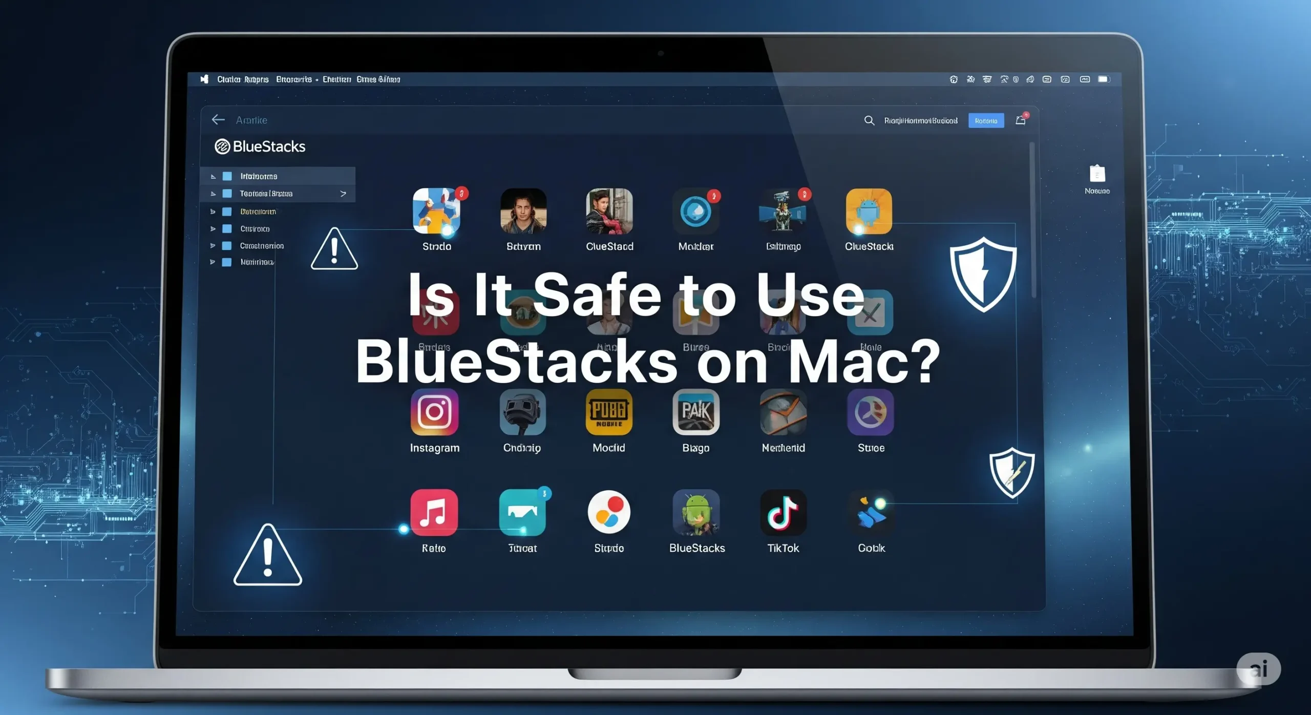 is it safe to use bluestacks on mac