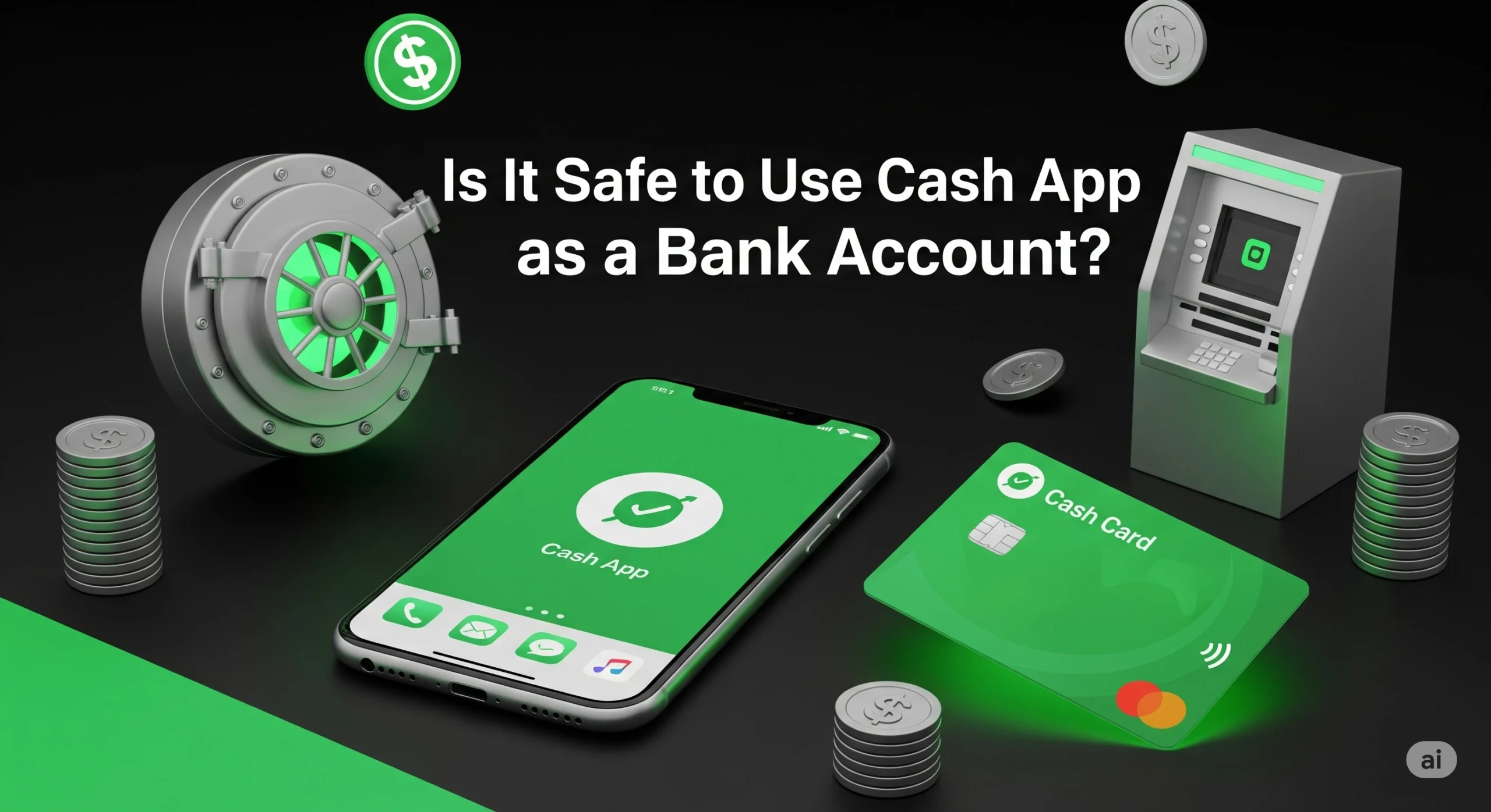 Is it safe to use Cash App as a bank account?