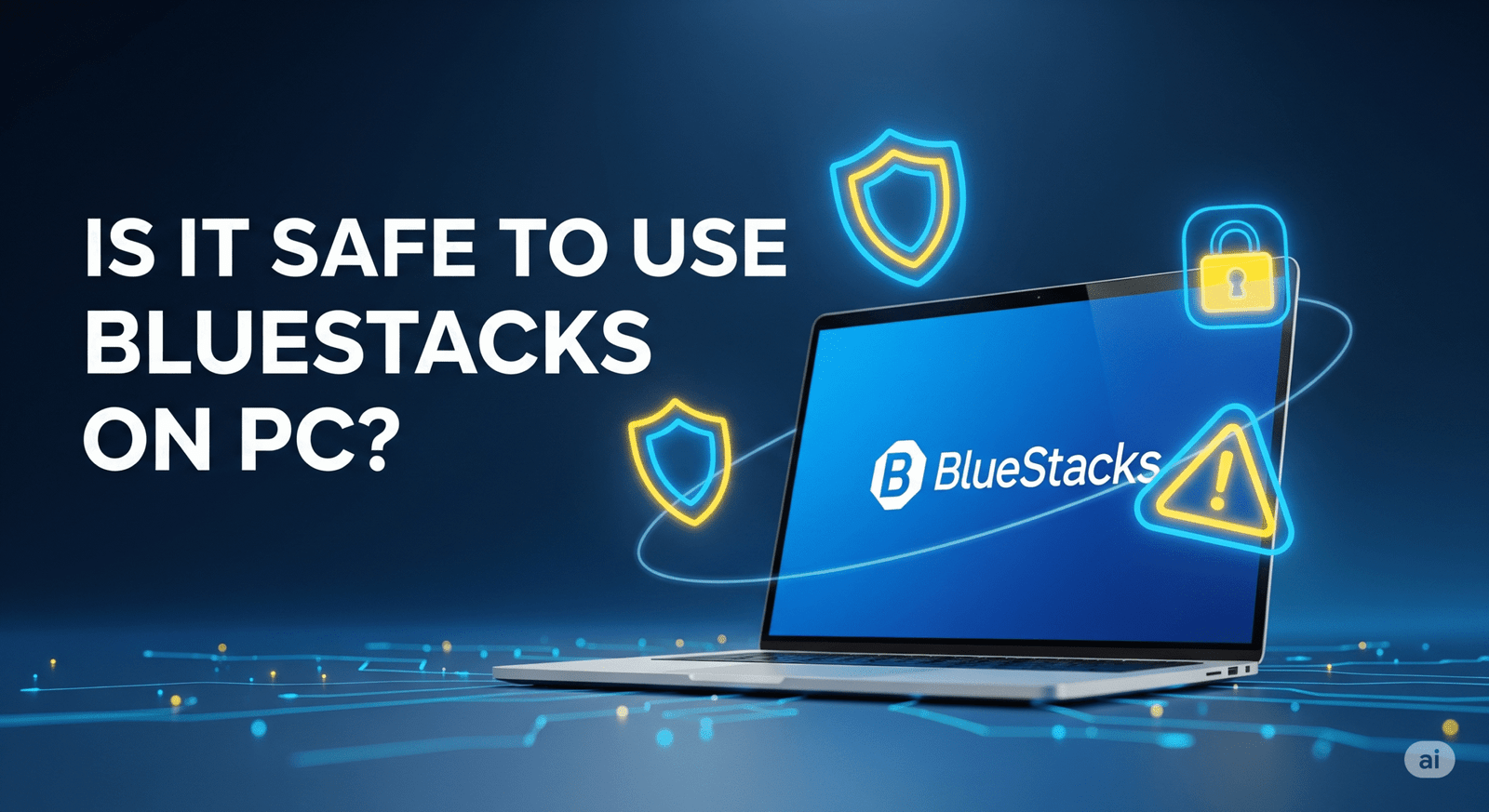 Is it safe to use bluestacks on pc